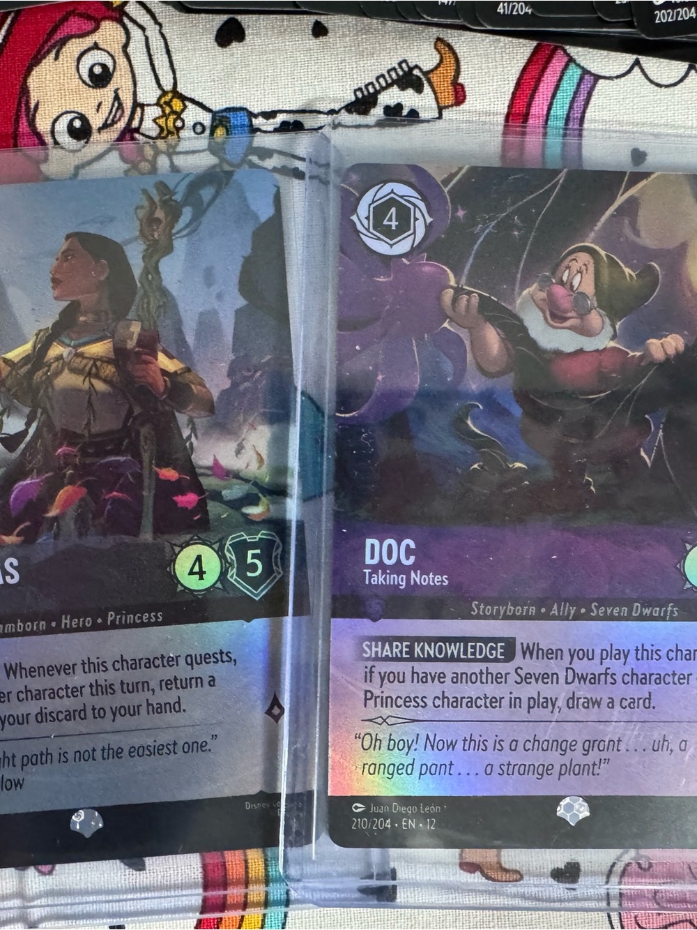 Disney Lorcana Wilds Unknown Bulk Lot - Picture 3 of 4